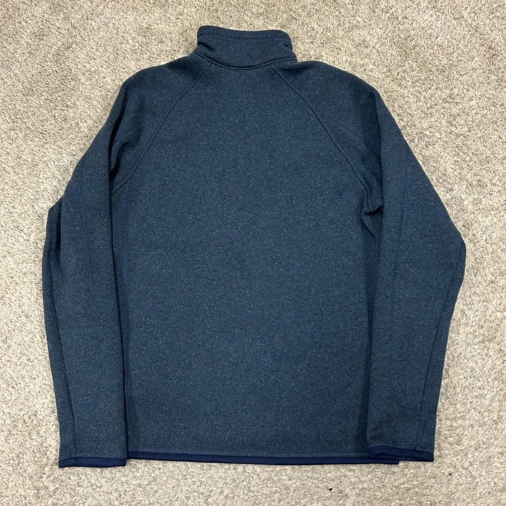 Patagonia Better Sweater 1/4 Zip Pullover Small Blue Fleece 25522‎ FA18 Mens